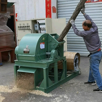 Broyeur à bois mobile compact à vendre pour machines forestières, broyeur à bois diesel, machine de recyclage du bois, machine à fabriquer des sciurets