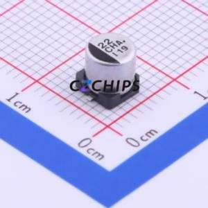 Condensateur électrolytique en aluminium SMD EEEHA1C220R, SMD, D5xL5.4mm 22uF 20% 16V 39mA-120Hz - Product Image 1