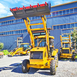 Дешевый дизельный небольшой экскаватор-погрузчик, трактор, экскаватор, компактный экскаватор с ковшом для сельского хозяйства - Product Image 3