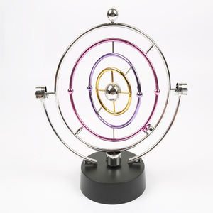 Machine à <span class=keywords><strong>mouvement</strong></span> perpétuel en métal, <span class=keywords><strong>pendule</strong></span> de Newton, matériel pédagogique de physique, décoration de maison scientifique, décoration créative de bureau - Product Image 6