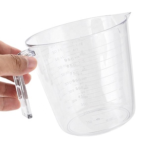 Nhà Máy Bán buôn hình trái tim nhựa đo ly và thìa đặt cho các công cụ nướng bánh - Product Image 3