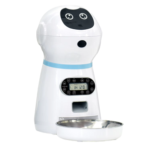 3,5 l mesin pemberi makan anjing pengatur waktu WIFI mangkuk hewan peliharaan & pengumpan Manual otomatis cerdas hewan peliharaan - Product Image 1