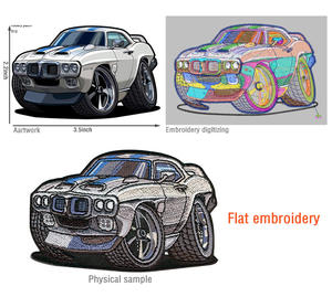 แพทช์ปักลายรักษ์โลกสำหรับเสื้อผ้าออร์แกนิก - แพทช์ปักโลโก้ตามสั่งสำหรับแบรนด์แฟชั่นที่ยั่งยืน - Product Image 1