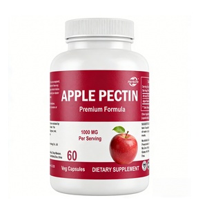 Compléments Alimentaires OEM ODM : Capsules de Pectine de Pomme 1000 mg, Fibres Alimentaires Sans Gluten pour le Soutien Intestinal avec Marque Privée - Product Image 1