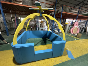 Promotion : Piscine à balles et bac à sable en PE pour intérieur/extérieur, avec toboggan en plastique pour parcs de trampolines, idéal pour les fêtes d'anniversaire des enfants et les aires de jeux souples - Parfait pour les événements et les jardins. - Product Image 3