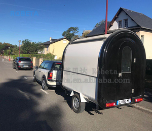 手机车快餐车雨篷电动食品车水果摊推车啤酒拖车在菲律宾销售 - Product Image 6