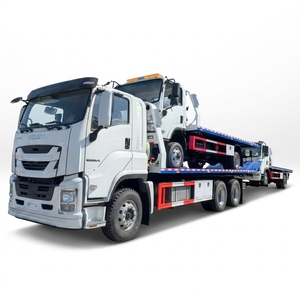Camion <span class=keywords><strong>de</strong></span> remorquage à plateau plat <span class=keywords><strong>de</strong></span> 10 tonnes |   Châssis Isuzu GIGA |   Camion <span class=keywords><strong>de</strong></span> transport multi-véhicules - Product Image 6