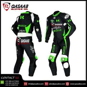 Derniers modèles de vêtements de course automobile pour moto Combinaison de moto en cuir véritable très vendue Combinaison en cuir tendance - Product Image 2