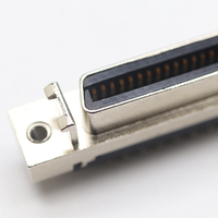 Vente directe usine – Connecteur femelle SCSI droit, hauteur 5,7 mm, positions 14p, 20p, 26p, 36p, 50p pour carte PCB