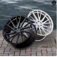 Jantes forgées personnalisées de 18 à 22 pouces à double 5 branches, concaves profondes, de luxe, pour véhicules sportifs VIP, 5x112 5x114.3 5x120 pour BMW Audi Tesla