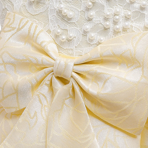 Vestido de Fiesta para Niñas con Lazo de Princesa y Estampado Floral, Venta al Por Mayor - Product Image 6