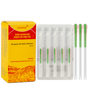 Aiguilles d'<span class=keywords><strong>acupuncture</strong></span> faciales à manche en plastique pour la thérapie d'<span class=keywords><strong>acupuncture</strong></span> - Product Image 1