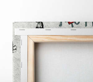 Banksy Những Giấc Mơ Vải In Trừu Tượng Bằng Gỗ Kéo Dài Khung Nghệ Thuật Trang Trí Sơn Cho Trang Trí Nội Thất Đã Sẵn Sàng Để Treo - Product Image 5