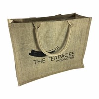 Sac d'emballage en jute de style nouveau avec sac personnalisé OEM