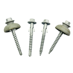 สกรูยึดหลังคาโพลีคาร์บอเนตแบบเจาะเอง หัวหกเหลี่ยม Storm-Tite Storm-Lock HWH  ขนาด 6.5 x 55 มม. รุ่น C5 - Product Image 4