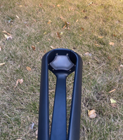 Lampadaire triangulaire LED IP65 étanche pour extérieur, jardin, pelouse, allée, en aluminium