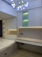Meuble de chambre multifonctionnel intégré moderne et simple pour la maison et l'hôtel - Idéal pour la salle de sport, lit tatami, bureau, armoire de chambre