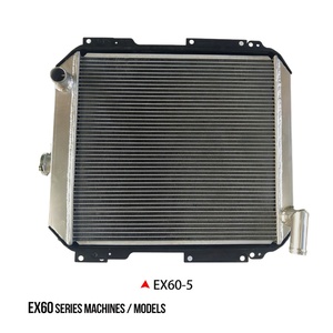 4397053หม้อน้ำสำหรับ Hitachi EX70LCK-5 EX60BUN-5 EX60-5LC EX60-5 HR240G ถังน้ำอลูมิเนียมระบายความร้อนของเครื่องยนต์ - Product Image 1