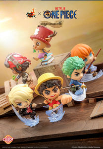 Figurine de collection originale et authentique Hot Toys <span class=keywords><strong>One</strong></span> <span class=keywords><strong>Piece</strong></span> en PVC, Luffy, jouet tendance, boîte mystère - Product Image 2
