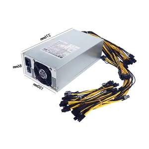 Fonte de alimentação atx, módulo completo de 2000w, 1600w, 1800w, 2000w, psu para mineração de dentes atx, 2000w, fonte de alimentação