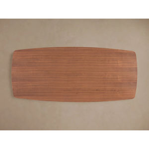 Meubles de salle à manger de luxe, <span class=keywords><strong>table</strong></span> à manger rectangulaire en bois massif avec base lourde - Product Image 3