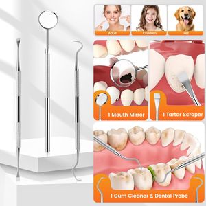 Rechargeable Tooth <b>Cleaner</b> 5 Cleaning Modes <b>Sonic</b> Dental Plaque Remover Electric Tooth <b>Cleaner</b> Calculus Scaler for Home Use - Product Image 6