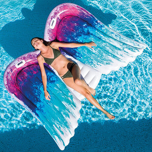 2019 Ange Ailes <span class=keywords><strong>Piscine</strong></span> <span class=keywords><strong>Chaise</strong></span> <span class=keywords><strong>Longue</strong></span> flottante <span class=keywords><strong>gonflable</strong></span> de L'eau - Product Image 2