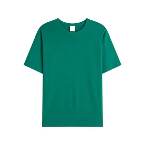 High Quality 100% Cotton 190gsm 19 Colors Men Women Unisex Customizable Blank Casual T Shirt Men's T-shirt T Shirts T-shirts