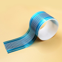 Film de protection PTFE adhésif rond noir et blanc, étanche IP67, pour aération