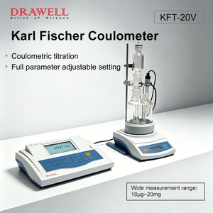 เครื่องวัดค่าคาร์ล ฟิชเชอร์ คูลอมิเตอร์ รุ่น Drawell DW-KFT-20V ช่วงการวัด 10 ไมโครกรัม ถึง 20 มิลลิกรัม - Product Image 1