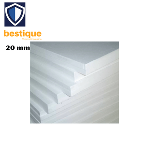 Panel de Fibra Cerámica Refractaria, Aislamiento Ignífugo de Alta Temperatura 1600, Panel Térmico Microporoso Personalizado de 20MM - Product Image 1