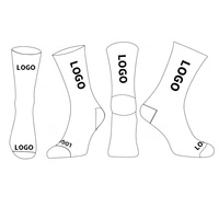Enfants école noir blanc gris doux coton biologique quart jeunesse garçons filles enfants chaussettes logo personnalisé