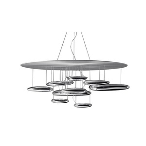 Italian Designer Glass Teardrop Chandelier for Living Room Nordic Style <b>Dining</b> Room Creative Exhibition Hall Pendant <b>Lights</b> - Product Image 2
