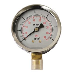 2024 गर्म बिक्री 1/4pt सस्ती 63 मिमी कम-0-6 किलो/90psi सूखे दबाव गेज - Product Image 1