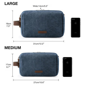 Trousse de toilette de voyage multi-poches résistante à l'eau pour accessoires de <span class=keywords><strong>rasage</strong></span> et articles de toilette - Product Image 6
