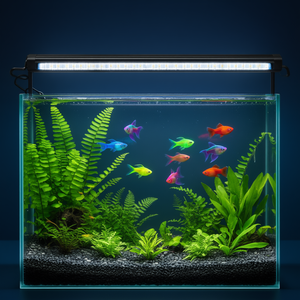 Lumière LED pour aquarium, spectre complet, 14W, à intensité variable, pour réservoir de 12 à 18 pouces, corps en aluminium, étanche IP68, couleur RGB - Product Image 2