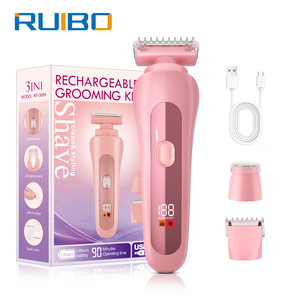 Tondeuse corporelle pour femmes, tondeuse électrique sans fil pour maillot et zone pubienne, rasoir électrique pour une peau douce comme de la soie - Product Image 1