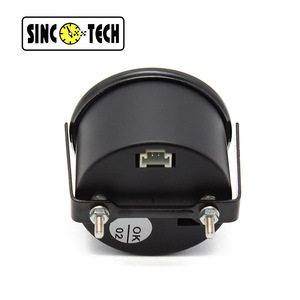 Thương hiệu Mới 2 \ "52mm <span class=keywords><strong>LCD</strong></span> Vôn kế EVO 7 màu xe MÉT 8-18V điện áp đo cho ô tô - Product Image 6