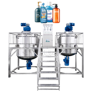 Agitateur mélangeur en acier inoxydable avec moteur et engrenage pour le mélange de sirop, de savon liquide et de <span class=keywords><strong>mayonnaise</strong></span>, capacité de 30L à 2000L - Product Image 1