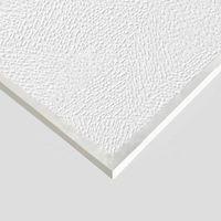 Plaque de plâtre résistante à l'humidité 4x8 9mm, panneau de cloison sèche pour murs et plafonds de salle de bain, vente en gros en vrac, usine OEM