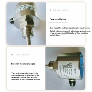 ステンレス製電子式プラグイン流量計（水、油、ガス、防火用、水槽向け） - Product Image 3