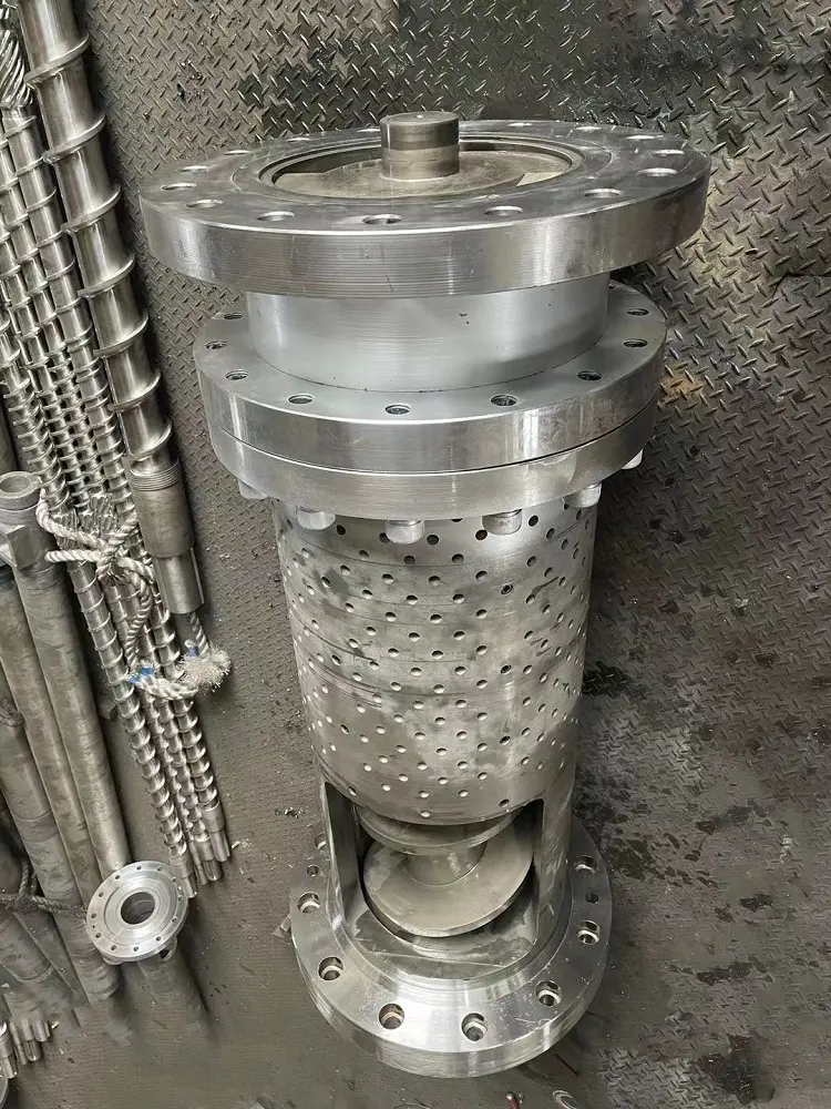 Screw Barrel For Extrusion PP PE Squeeze Granulator Machine