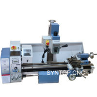 Vente en usine, machine polyvalente de 750mm, fraiseuse, perceuse, tour combiné