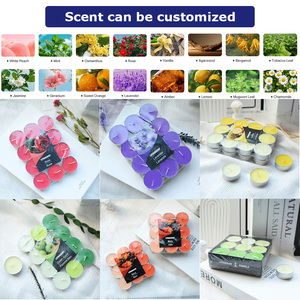 Litbright Nhỏ Hình Trái Tim Trà Ánh Sáng Nến Lãng Mạn Ủng Hộ Đám Cưới Với Thơm Trái Cây Hoa Cho Trang Trí Nội Thất - Product Image 3