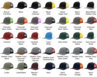 Gorras Personalizadas con Logotipo Personalizado, Gorra Richardson 112 Trucker de Corduroy Blanco/Marrón