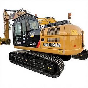 Excavatrice Caterpillar 329D d'occasion à vendre, bon état, modèle 2022, origine Japon, avec moteur, engrenage et composants principaux de roulement - Product Image 1