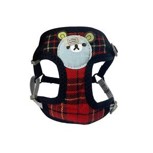Laisse anti-étranglement pour chien avec poche en maille dorée et harnais de poitrine, fabriquée par un fabricant de laisses pour animaux de compagnie. - Product Image 4