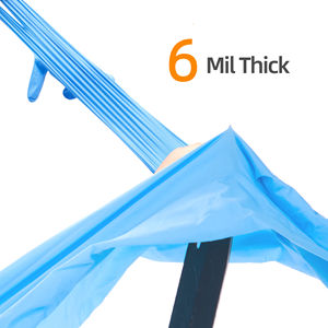 6mil produsen medis tangan HITAM Pink sekali pakai nitril Medi sarung tangan bubuk Gratis - Product Image 5