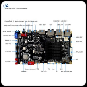 Yunchuang nueva placa base de escritorio Intel RK3568 <span class=keywords><strong>ATX</strong></span> DDR4 compatible con Terminal de autoservicio inteligente EQUIPO DE <span class=keywords><strong>Fitness</strong></span> médico PCBA - Product Image 5