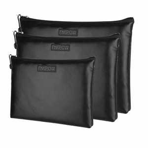 3 Packs File Bags <b>Document</b> Organizer 100% File Safe <b>A4</b> Size File <b>Folder</b> Small Middle Large Safes Fireproof - Product Image 1